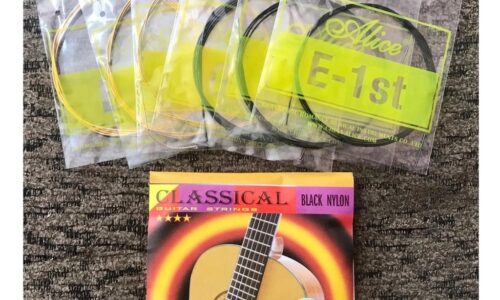 Bộ Dây guitar Classical  guitar strings Alice A107BK HÀNG CHÍNH HÃNG bán tại Nhạc cụ Nụ Hồng Bình Dương, Nụ Hồng 3 Sài Gòn
